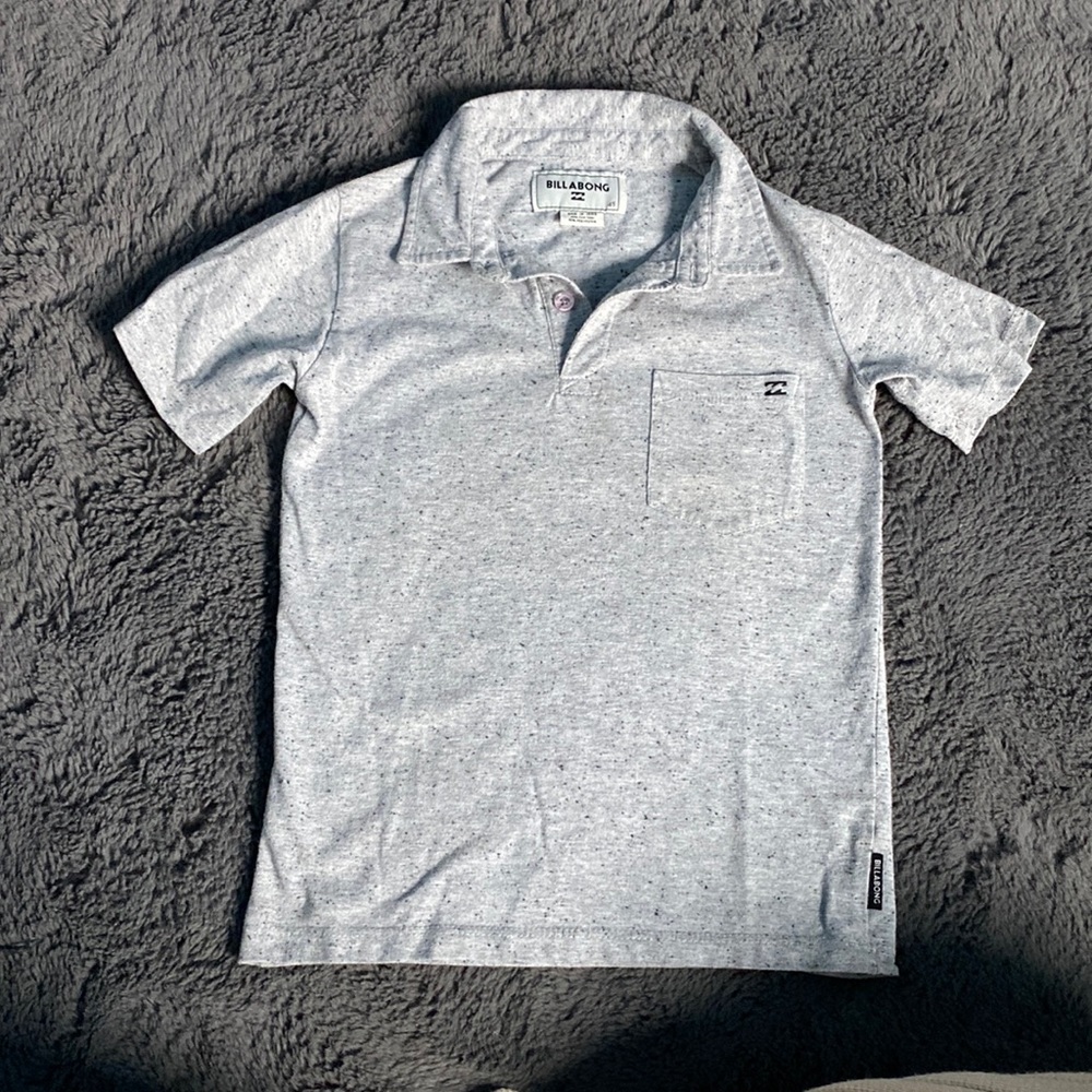 Grey Billabong polo